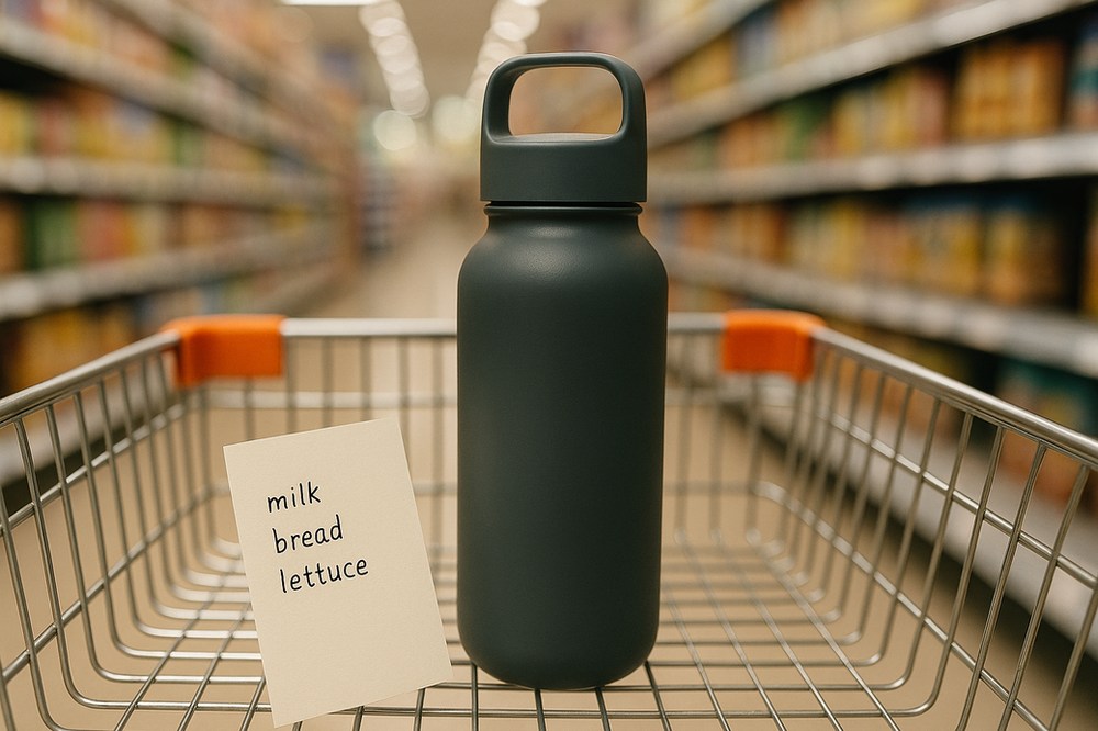 Choosing water to keep the grocery bill down